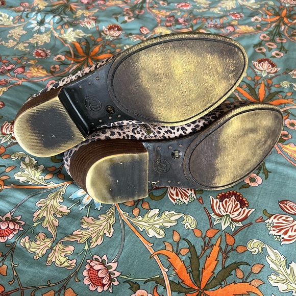 Lucky Brand Cheetah Leather Booties - Picture 8 of 10